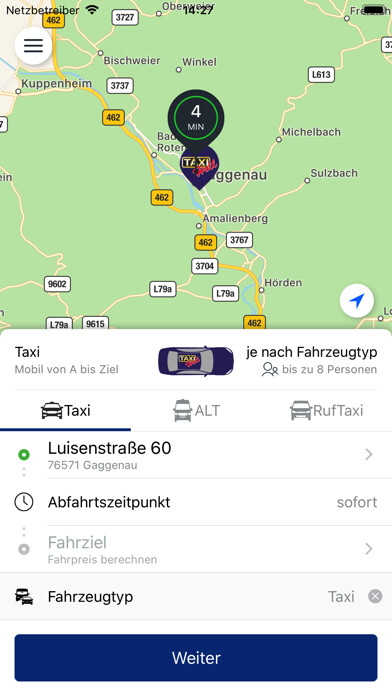 Emulate iPhone app Taxi-Holl using MyAndroid Emulate iPhone app Taxi-Holl using MyAndroid