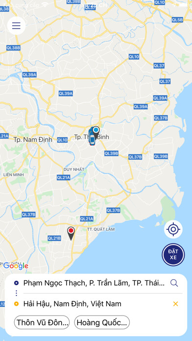 Emulate iPhone app Taxi Hoàng Hà using MyAndroid Emulate iPhone app Taxi Hoàng Hà using MyAndroid