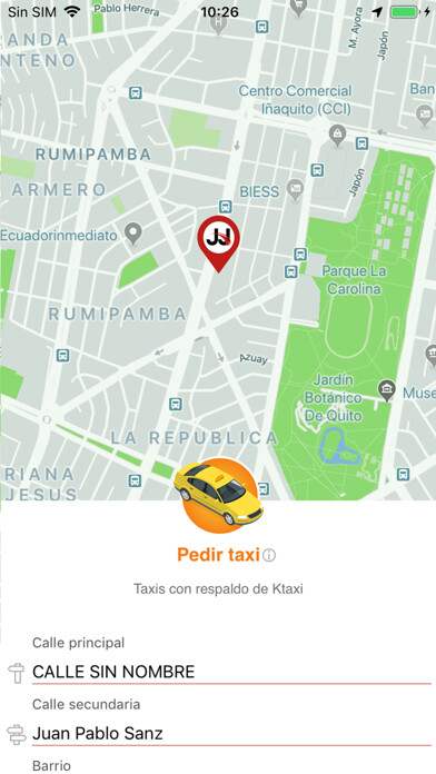 Emulate iPhone app Taxi JJ using MyAndroid Emulate iPhone app Taxi JJ using MyAndroid