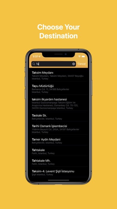 Emulate iPhone app Taximeter Turkey using MyAndroid Emulate iPhone app Taximeter Turkey using MyAndroid
