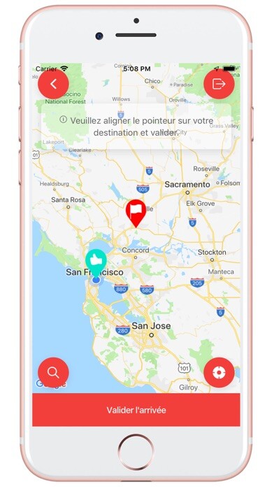 Emulate iPhone app Taxi Mobile using MyAndroid