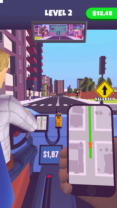 Emulate iPhone app Taxi Navigator using MyAndroid