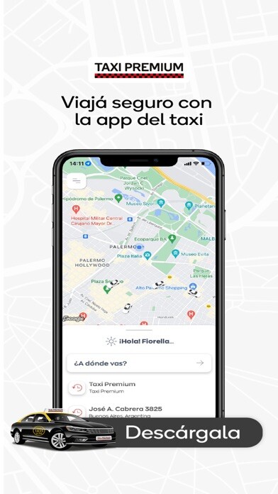 Emulate iPhone app Taxi Premium using MyAndroid