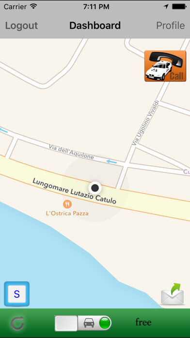 Emulate iPhone app Taxi Professional - the app for the responsible taxi driver using MyAndroid Emulate iPhone app Taxi Professional - the app for the responsible taxi driver using MyAndroid