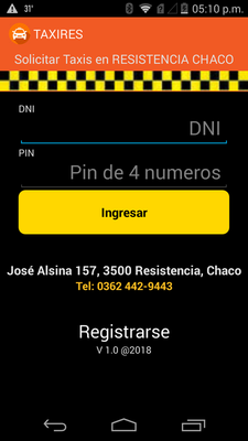 Emulate Android APK TAXIRES Emulate Android APK TAXIRES