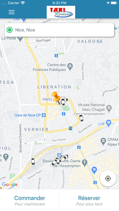 Emulate iPhone app Taxi Riviera using MyAndroid