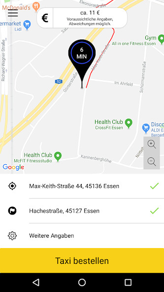 Run android online APK Taxi Süd - Essen from MyAndroid or emulate Taxi Süd - Essen using MyAndroid Run android online APK Taxi Süd - Essen from MyAndroid or emulate Taxi Süd - Essen using MyAndroid