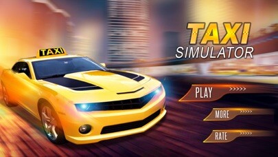 Emulate iPhone app Taxi simulator – City cab driver in traffic rush using MyAndroid