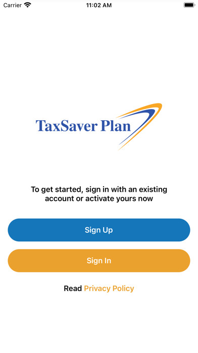 Emulate iPhone app TaxSaver Plan Benefits using MyAndroid