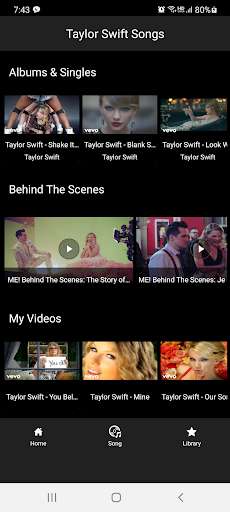 Run android online APK Taylor Swift song collection from MyAndroid or emulate Taylor Swift song collection using MyAndroid
