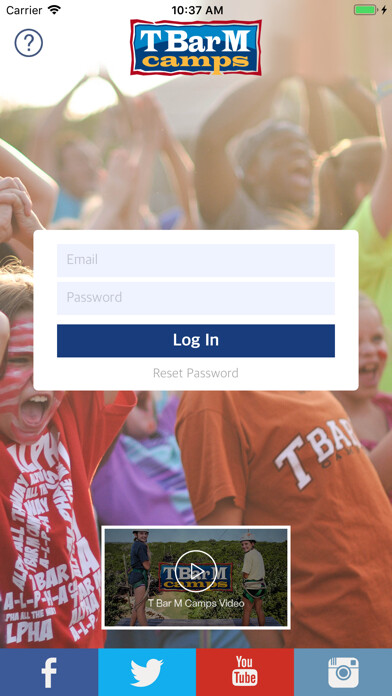 Emulate iPhone app T Bar M Camps using MyAndroid Emulate iPhone app T Bar M Camps using MyAndroid