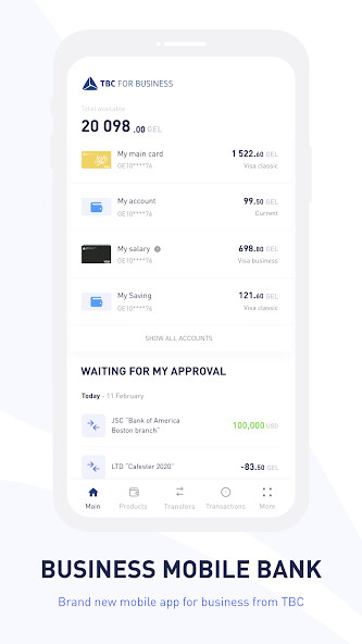 Run android online APK TBC Business from MyAndroid or emulate TBC Business using MyAndroid Run android online APK TBC Business from MyAndroid or emulate TBC Business using MyAndroid