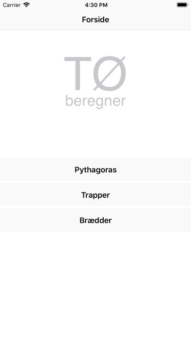 Emulate iPhone app TØ beregner using MyAndroid Emulate iPhone app TØ beregner using MyAndroid