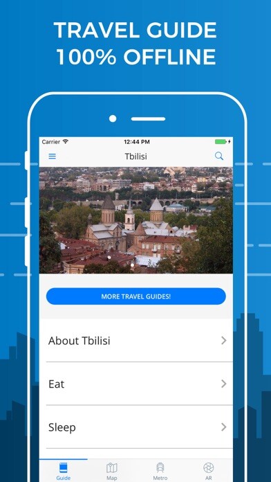 Emulate iPhone app Tbilisi Travel Guide with Offline Street Map using MyAndroid Emulate iPhone app Tbilisi Travel Guide with Offline Street Map using MyAndroid