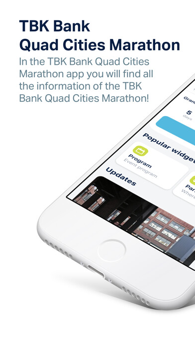 Emulate iPhone app TBK Bank Quad Cities Marathon using MyAndroid Emulate iPhone app TBK Bank Quad Cities Marathon using MyAndroid
