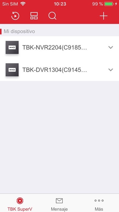 Emulate iPhone app TBK SuperV using MyAndroid