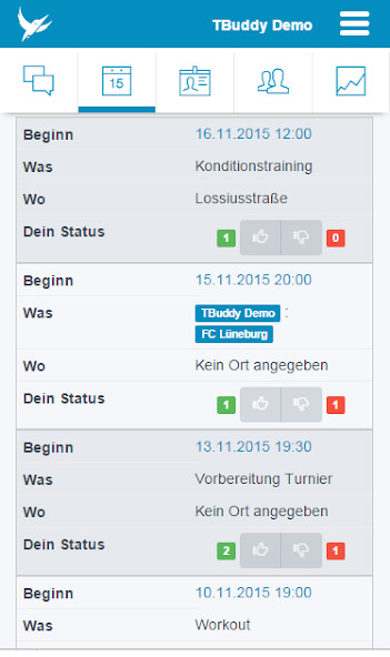 Run android online APK TBuddy - Einfach fürs Team from MyAndroid or emulate TBuddy - Einfach fürs Team using MyAndroid Run android online APK TBuddy - Einfach fürs Team from MyAndroid or emulate TBuddy - Einfach fürs Team using MyAndroid
