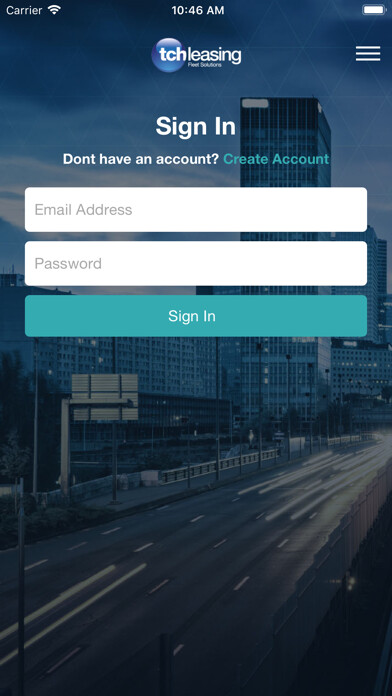 Emulate iPhone app TCH Leasing - Driver using MyAndroid