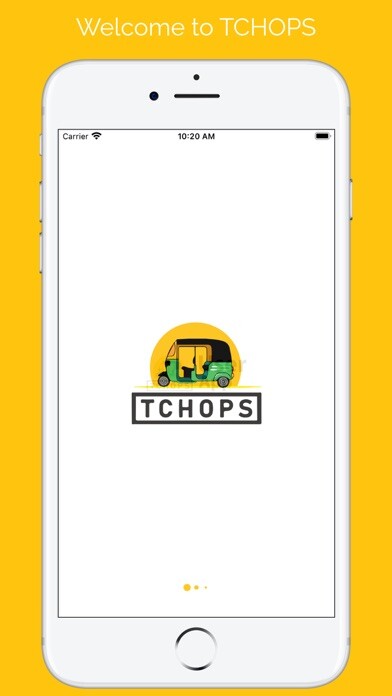 Emulate iPhone app Tchops – Book a ride using MyAndroid Emulate iPhone app Tchops – Book a ride using MyAndroid