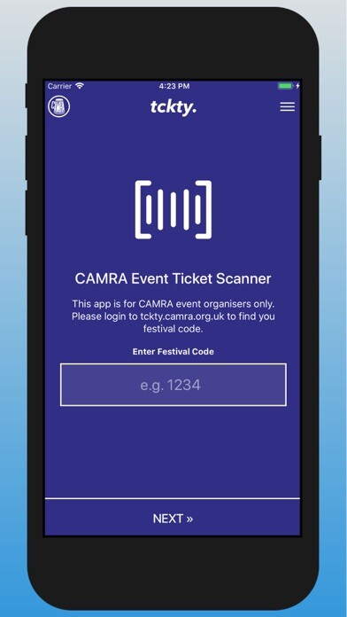 Emulate iPhone app Tckty using MyAndroid