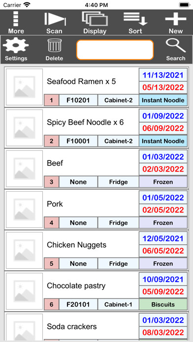 Emulate iPhone app TC Product Shelf Life using MyAndroid Emulate iPhone app TC Product Shelf Life using MyAndroid