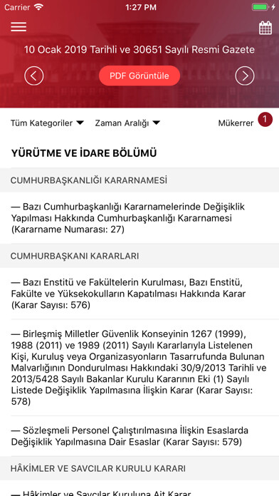 Emulate iPhone app T.C. Resmi Gazete using MyAndroid Emulate iPhone app T.C. Resmi Gazete using MyAndroid