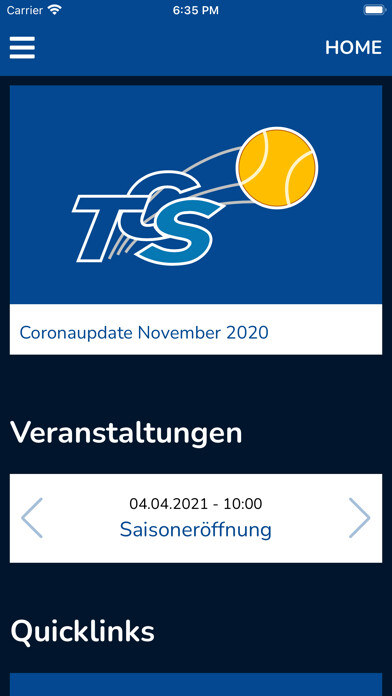 Emulate iPhone app TC Schönbusch using MyAndroid Emulate iPhone app TC Schönbusch using MyAndroid