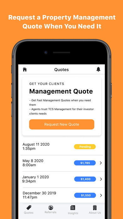 Emulate iPhone app TCS Management using MyAndroid