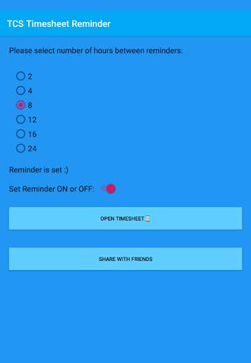 Run android online APK TCS Timesheet Reminder from MyAndroid or emulate TCS Timesheet Reminder using MyAndroid Run android online APK TCS Timesheet Reminder from MyAndroid or emulate TCS Timesheet Reminder using MyAndroid