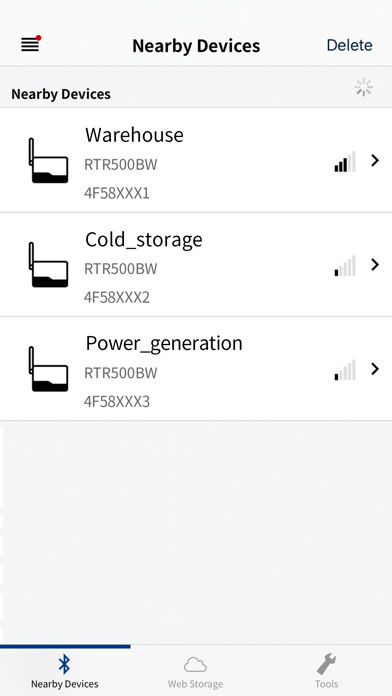 Emulate iPhone app T&D 500B Utility using MyAndroid