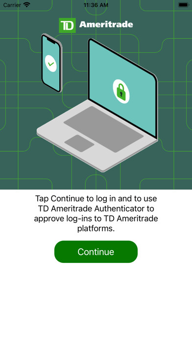 Emulate iPhone app TD Ameritrade Authenticator using MyAndroid