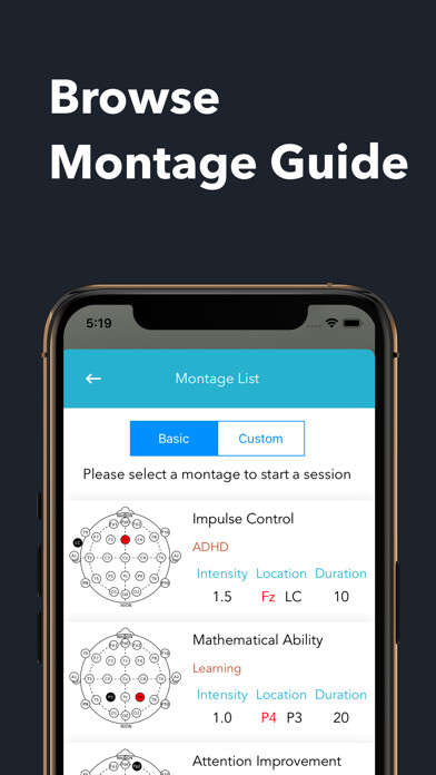 Emulate iPhone app tDCS - Montage Journal using MyAndroid Emulate iPhone app tDCS - Montage Journal using MyAndroid