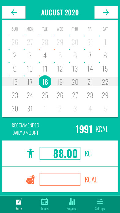 Emulate iPhone app TDEE Tracker for iPhone using MyAndroid Emulate iPhone app TDEE Tracker for iPhone using MyAndroid