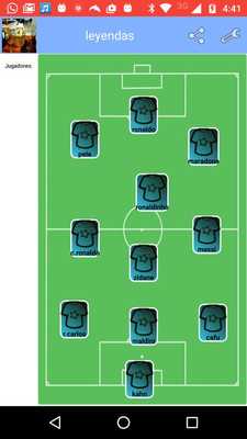 Emulate Android APK TDFutbol Crea tus Alineaciones
