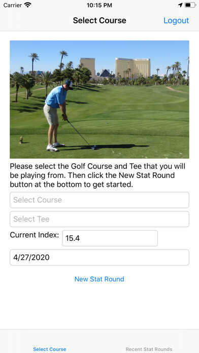Emulate iPhone app TD Golf Game Stats using MyAndroid Emulate iPhone app TD Golf Game Stats using MyAndroid