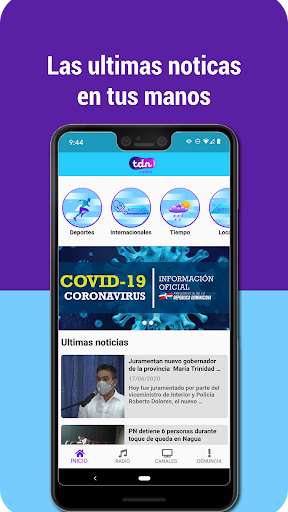 Run android online APK TDN medios from MyAndroid or emulate TDN medios using MyAndroid