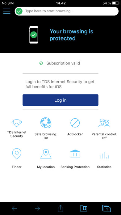 Emulate iPhone app TDS Internet Security using MyAndroid Emulate iPhone app TDS Internet Security using MyAndroid