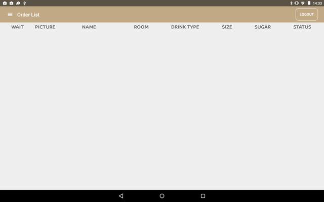 Emulate Android APK TeaBoy - Waiter Emulate Android APK TeaBoy - Waiter