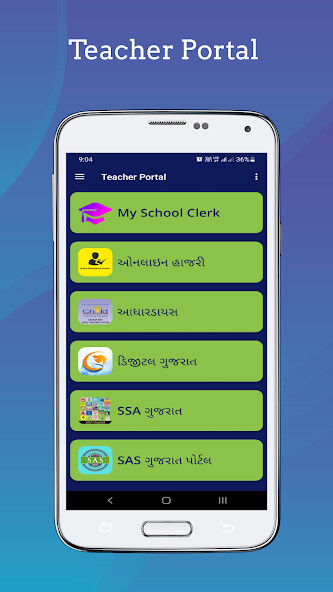 Run android online APK Teacher Portal (SSA Gujarat) from MyAndroid or emulate Teacher Portal (SSA Gujarat) using MyAndroid Run android online APK Teacher Portal (SSA Gujarat) from MyAndroid or emulate Teacher Portal (SSA Gujarat) using MyAndroid