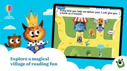 Emulate iPhone app Teach Monster: Reading for Fun using MyAndroid