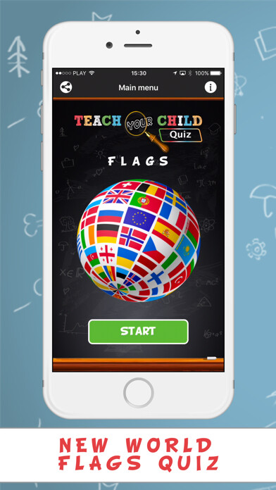 Emulate iPhone app Teach Your Child Quiz - Flags using MyAndroid Emulate iPhone app Teach Your Child Quiz - Flags using MyAndroid