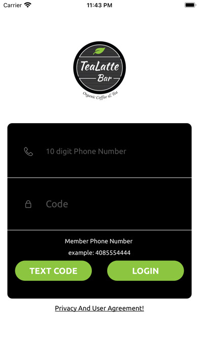 Emulate iPhone app TeaLatteBar using MyAndroid