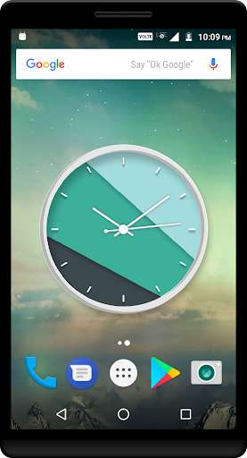 Run android online APK Teal Clock Live Wallpaper from MyAndroid or emulate Teal Clock Live Wallpaper using MyAndroid