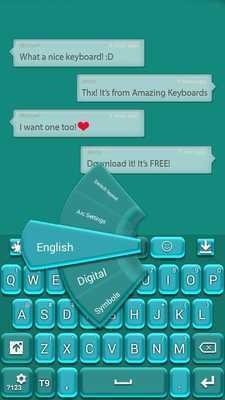 Emulate Android APK Teal GO Keyboard Emulate Android APK Teal GO Keyboard