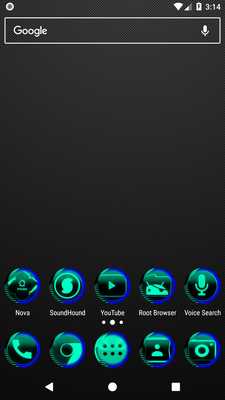 Emulate Android APK Teal Icon Pack Style 7 ✨Free✨