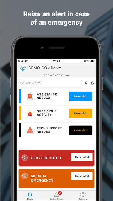 Emulate iPhone app TeamAlert Panic App using MyAndroid Emulate iPhone app TeamAlert Panic App using MyAndroid