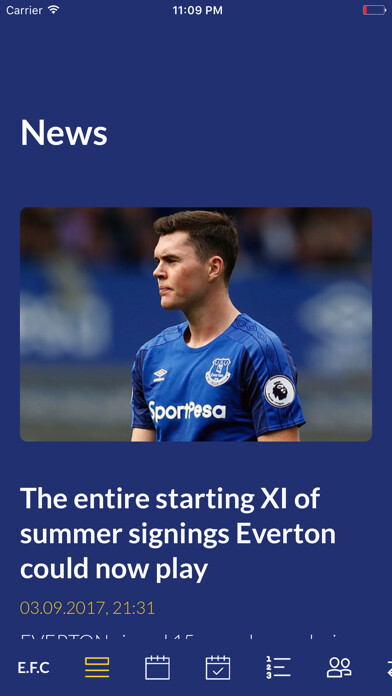 Emulate iPhone app Team Everton using MyAndroid Emulate iPhone app Team Everton using MyAndroid
