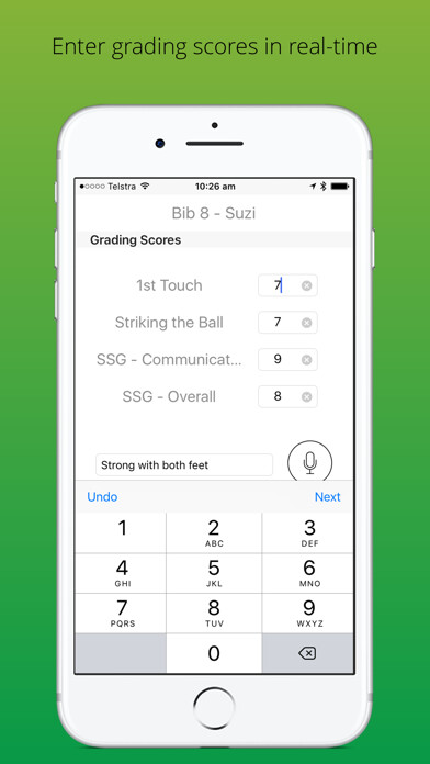 Emulate iPhone app Team Grader using MyAndroid
