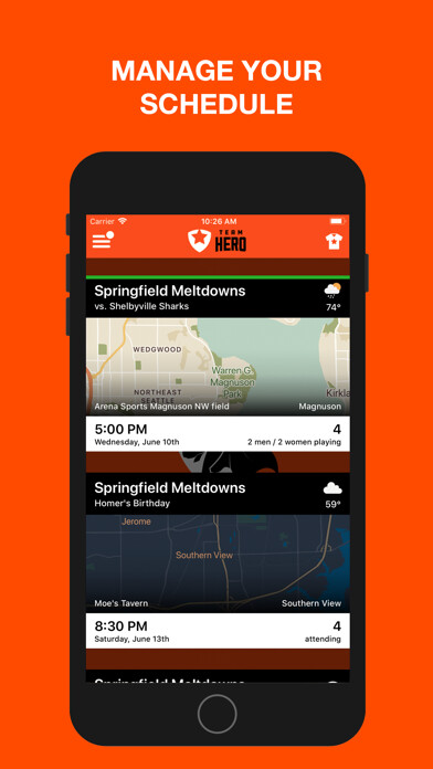 Emulate iPhone app Team Hero using MyAndroid Emulate iPhone app Team Hero using MyAndroid