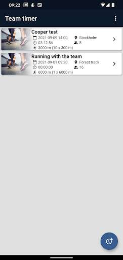 Run android online APK Team lap timer - take their time from MyAndroid or emulate Team lap timer - take their time using MyAndroid